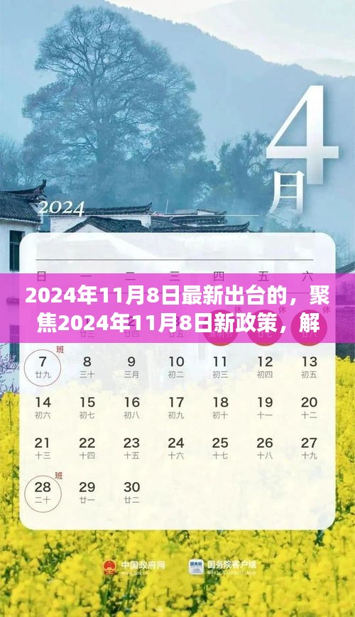 聚焦新政策，解讀三項要點出爐，洞悉未來趨勢——2024年11月8日最新政策解讀標題