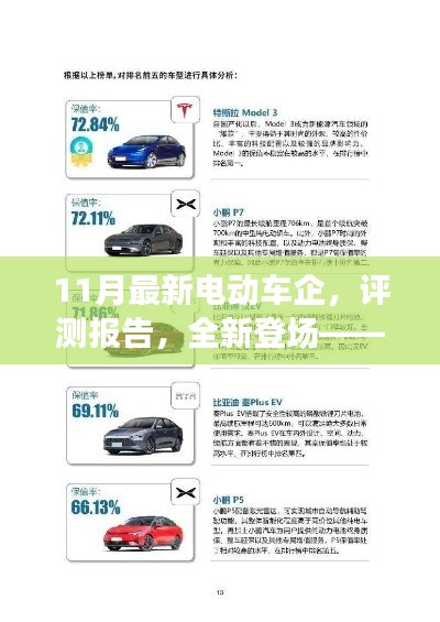 11月最新電動(dòng)車企深度解析與評(píng)測報(bào)告