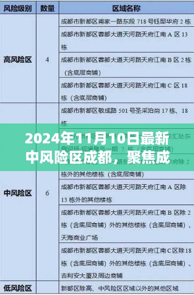 聚焦成都，最新中風(fēng)險(xiǎn)區(qū)解讀與洞察（2024年11月版）