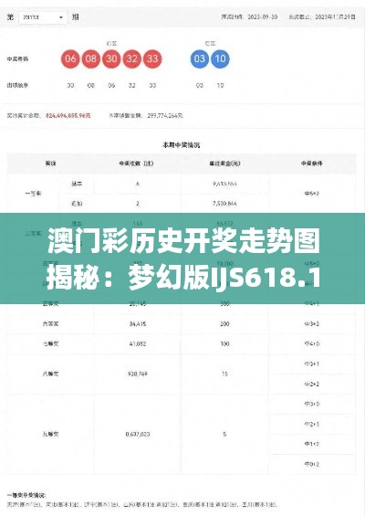 澳門彩歷史開獎走勢圖揭秘：夢幻版IJS618.18深度解析