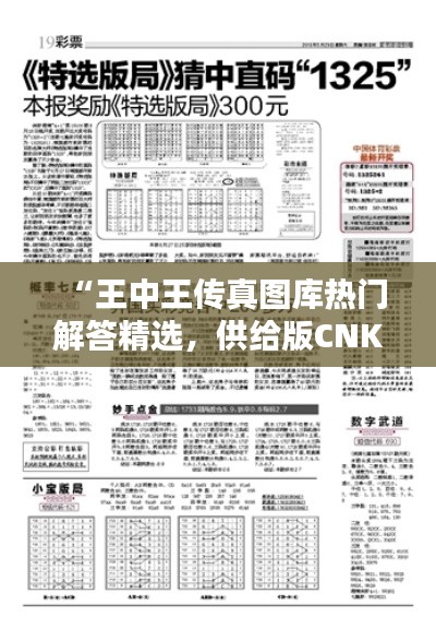 “王中王傳真圖庫熱門解答精選，供給版CNK575.39”