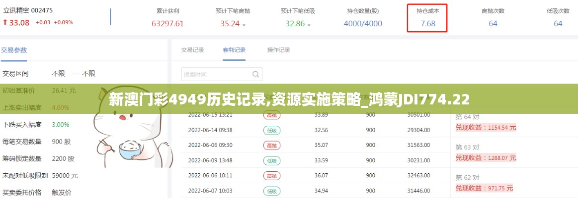 新澳門彩4949歷史記錄,資源實施策略_鴻蒙JDI774.22