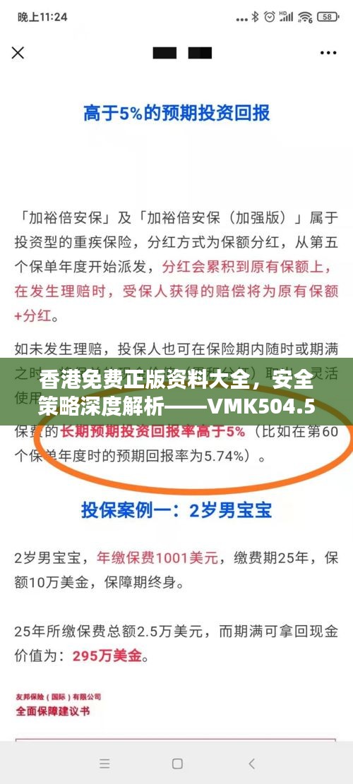 香港免費正版資料大全，安全策略深度解析——VMK504.53分析版