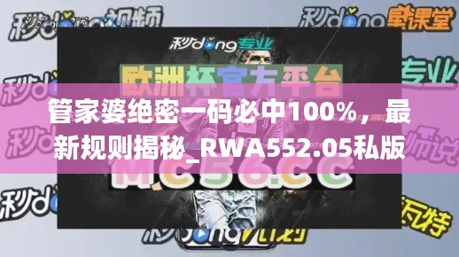 管家婆絕密一碼必中100%，最新規(guī)則揭秘_RWA552.05私版