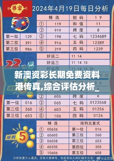 新澳資彩長期免費(fèi)資料港傳真,綜合評估分析_影像版AME798.75