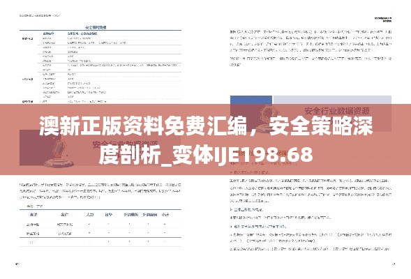 澳新正版資料免費匯編，安全策略深度剖析_變體IJE198.68