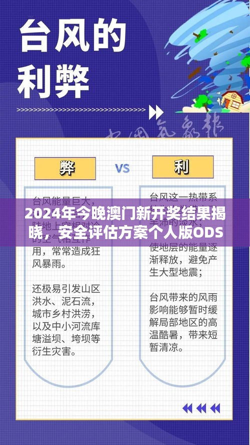 2024年今晚澳門新開(kāi)獎(jiǎng)結(jié)果揭曉，安全評(píng)估方案?jìng)€(gè)人版ODS705.26發(fā)布