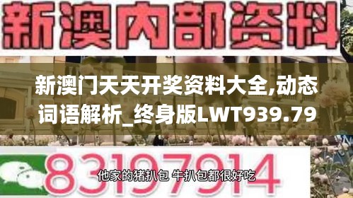 新澳門天天開獎(jiǎng)資料大全,動(dòng)態(tài)詞語解析_終身版LWT939.79