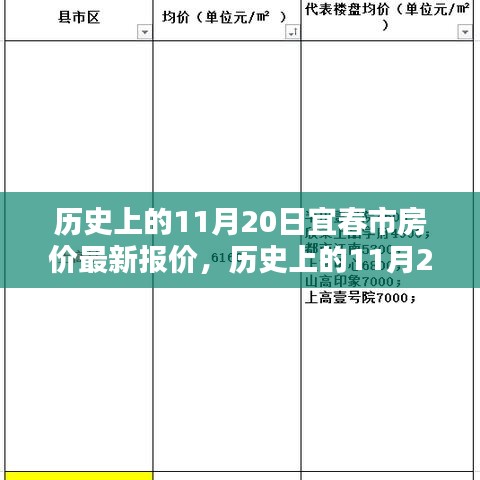 歷史上的11月20日，宜春市房?jī)r(jià)最新報(bào)價(jià)及未來(lái)趨勢(shì)洞悉