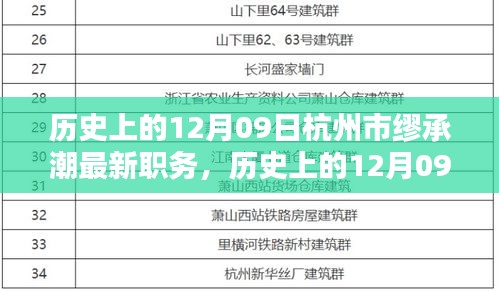 杭州市繆承潮新任職務(wù)深度解析，職責特點、用戶體驗與競品對比