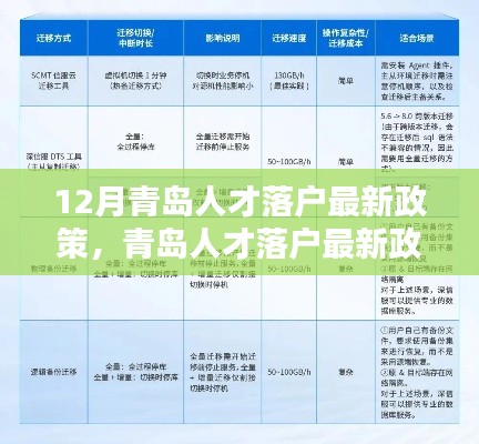 青島人才落戶最新政策解析，特性、體驗、競品對比及用戶群體深度分析