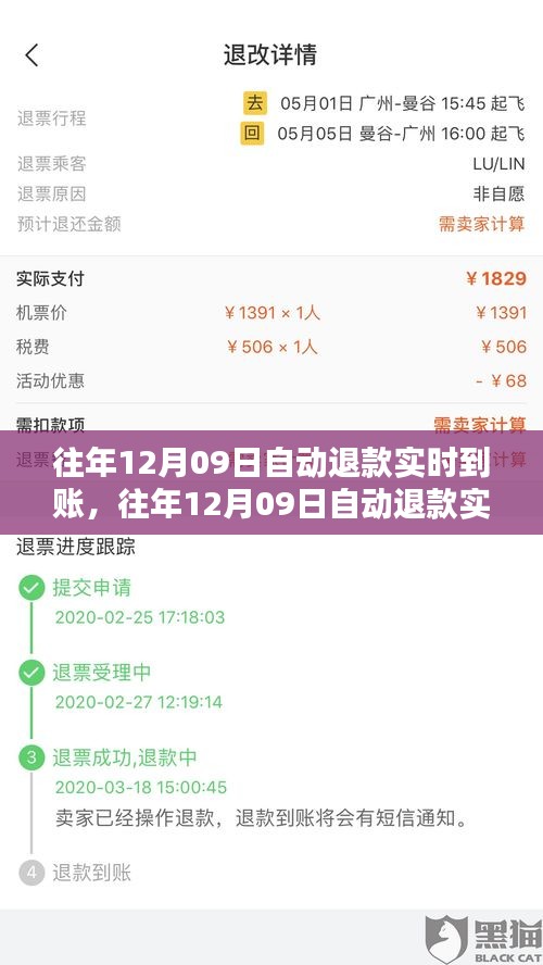 全面評測與深度介紹，歷年12月09日自動退款實時到賬功能詳解