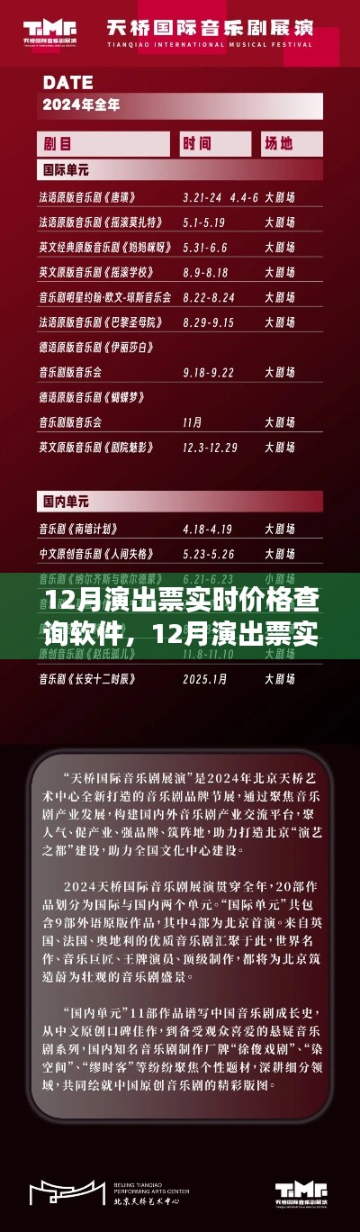 12月演出票實(shí)時(shí)價(jià)格查詢軟件，使用指南與實(shí)時(shí)價(jià)格查詢功能介紹