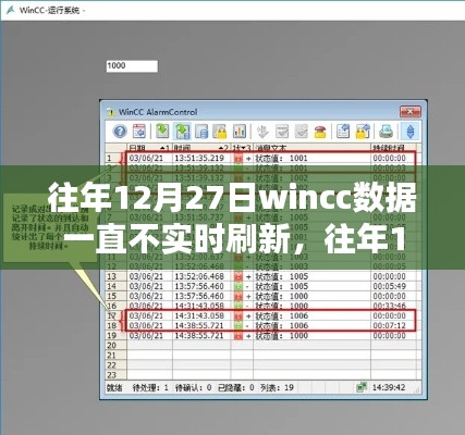 往年12月27日WinCC數(shù)據(jù)不實(shí)時(shí)刷新問題解析及觀點(diǎn)闡述