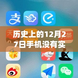 歷史上的12月27日，手機實時模糊技術的演變與影響