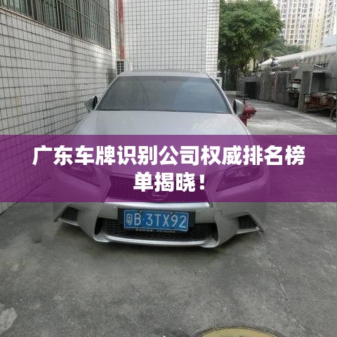 廣東車牌識別公司權(quán)威排名榜單揭曉！