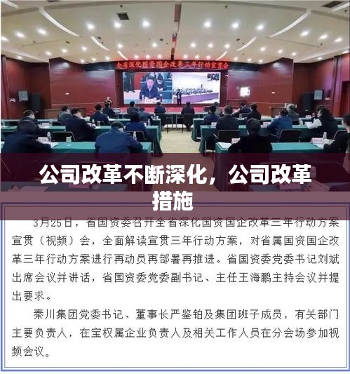 公司改革不斷深化，公司改革措施 