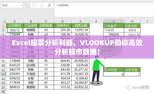 Excel股票分析利器，VLOOKUP助你高效分析股市數(shù)據(jù)！