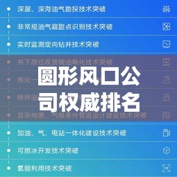 圓形風(fēng)口公司權(quán)威排名榜單揭曉！
